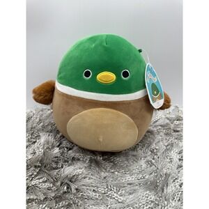 Avery the Mallard Duck Squishmallow – 8" Plush (S8-216) – New with‎ Tags